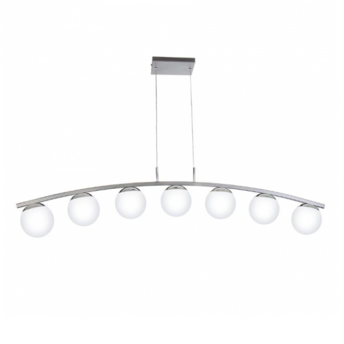 Pendente Old Artisan Jabuticaba 7L G9 1120x180x130mm Globo Ø120mm PD-5332 