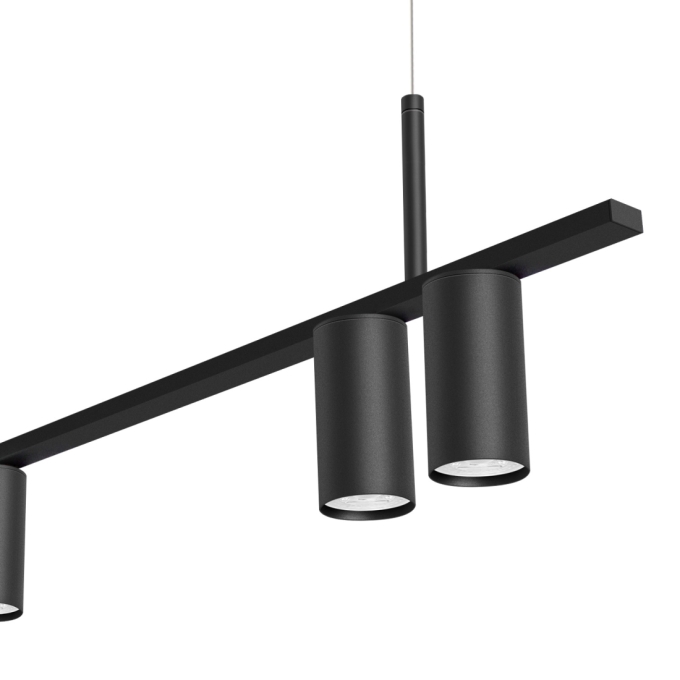 Pendente Itamonte Tubus B7 6L GU10 MR16 1200x110mm 567