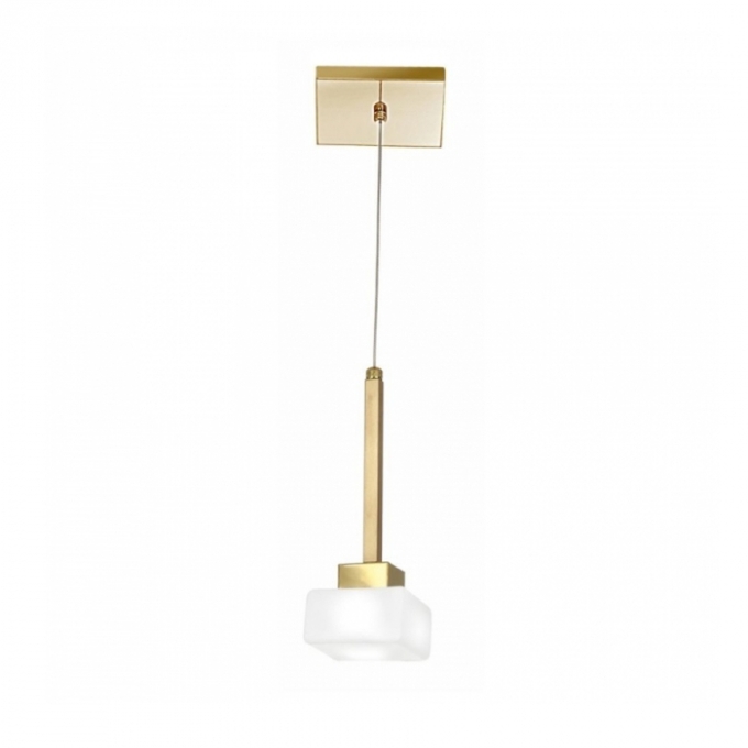 Pendente Old Artisan Vidro Quadrado 5,5 Watts 2700K 80x80x230mm PD-5398 