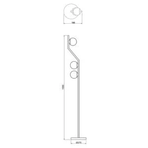 Coluna Usina Zig 3L G9 275X1590mm 16837/3