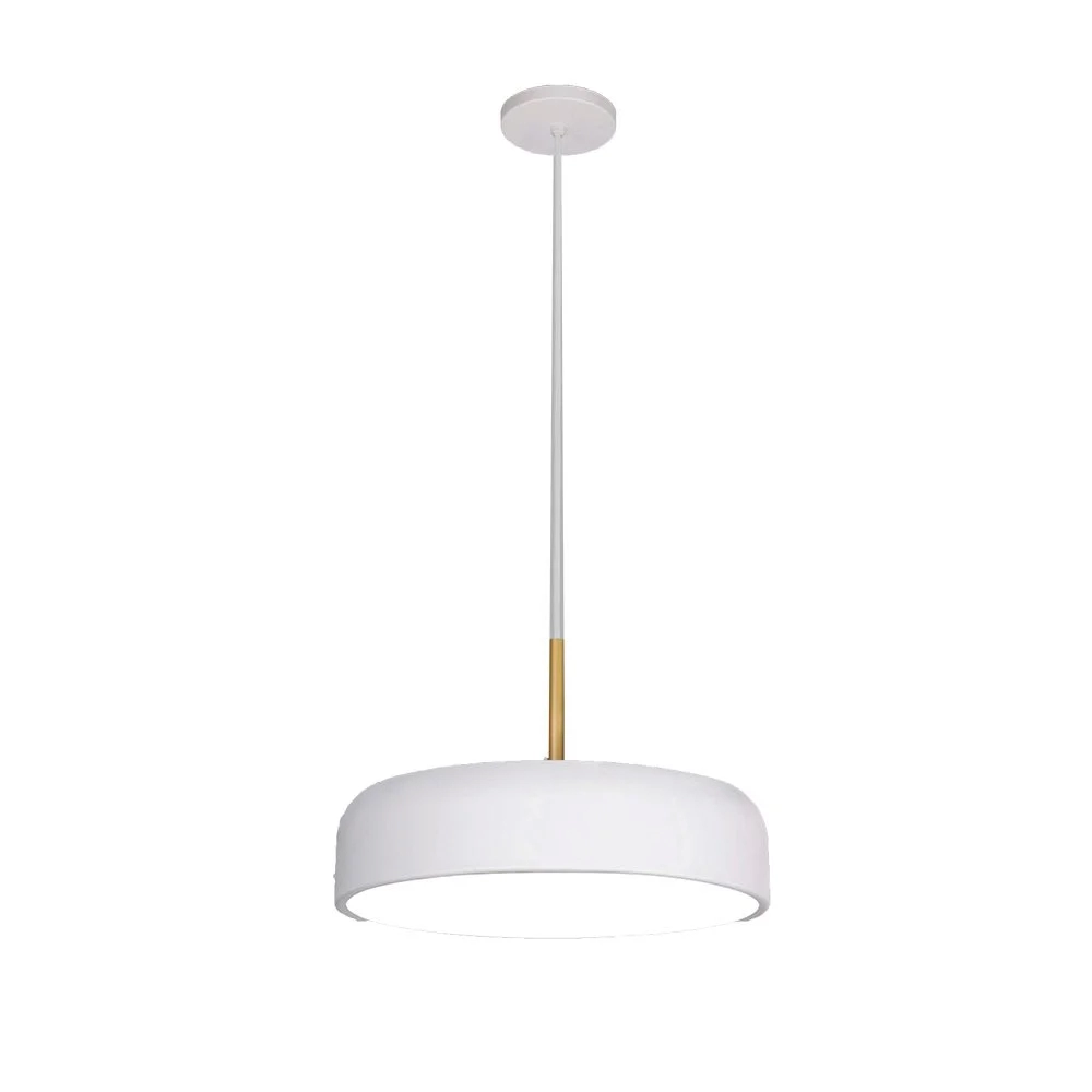 Pendente Usina Titan Difusor Plano 2L E27 Ø300X110mm 16227/30