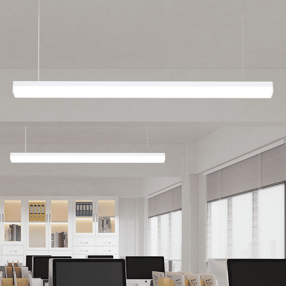 Luminária Led Nordecor Huli 36 watts 4000K Branco Bivolt 1200x60x45mm 4285