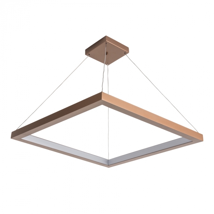 Pendente Usina Platz Slim Iluminação Central 24,4 watts 320x320x32mm 19407/37LED