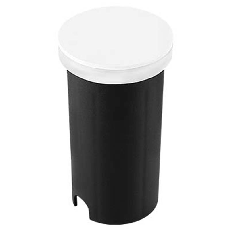 Embutido de Solo Nordecor Siva Redondo 1 watts IP67 3000K Branco Bivolt Ø50x85mm 6579