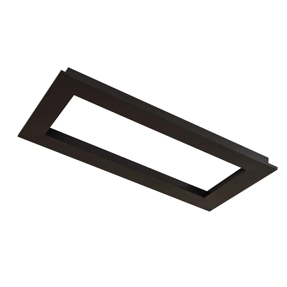 Plafon Arandela Usina Pegasus Retangular 104,4 watts 420x810x75mm 19472/81LED
