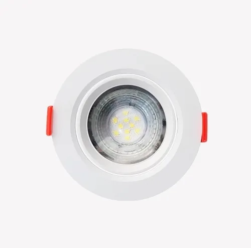 Spot de Embutir Opus Redondo 9 watts 3000K 38° IP20 Branco Bivolt Ø108mm OPS 87630