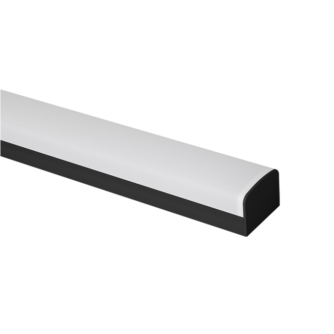 Luminária Led Nordecor Huli 36 watts 4000K Preto Bivolt 1200x60x45mm 4287