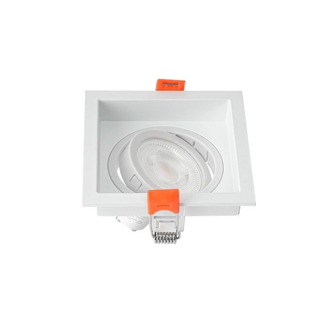 Spot Embutir Nordecor Loyo 1L Dicroica MR16 Branco 92x92x15mm 6820