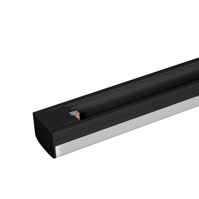 Luminária Led Nordecor Huli 36 watts 4000K Preto Bivolt 1200x60x45mm 4287