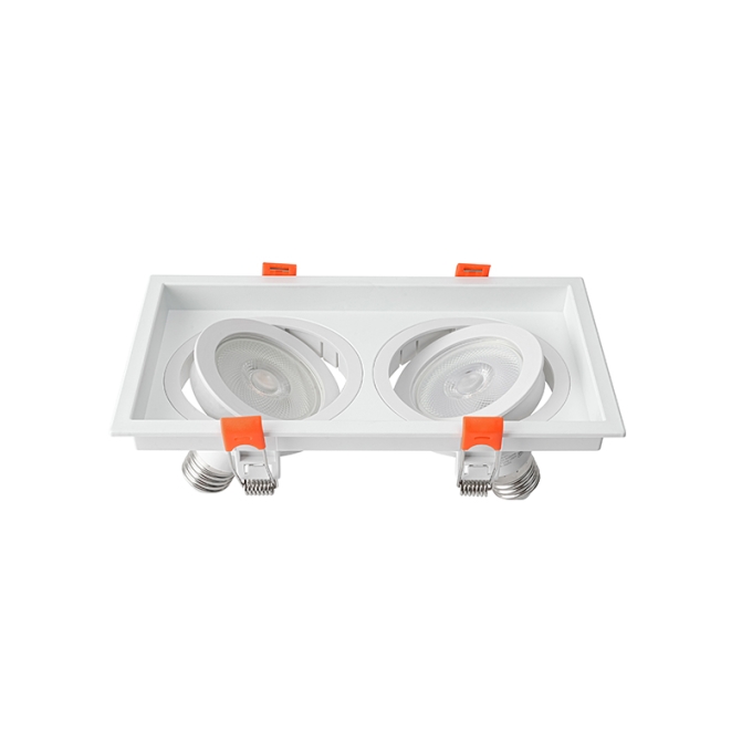 Spot Embutir Nordecor Loyo 2L PAR20 Branco 218x120x15mm 6828