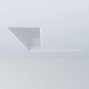 Junção Usina No Frame Tecno Teto/Teto Direita (Somente Perfil) 130X130mm 30003/DI