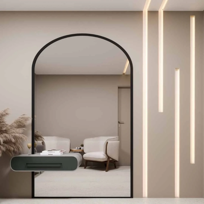 Sistema Linear Usina No Frame Infinity Duplo (Somente Perfil) 123x59x2000mm 30010/2000