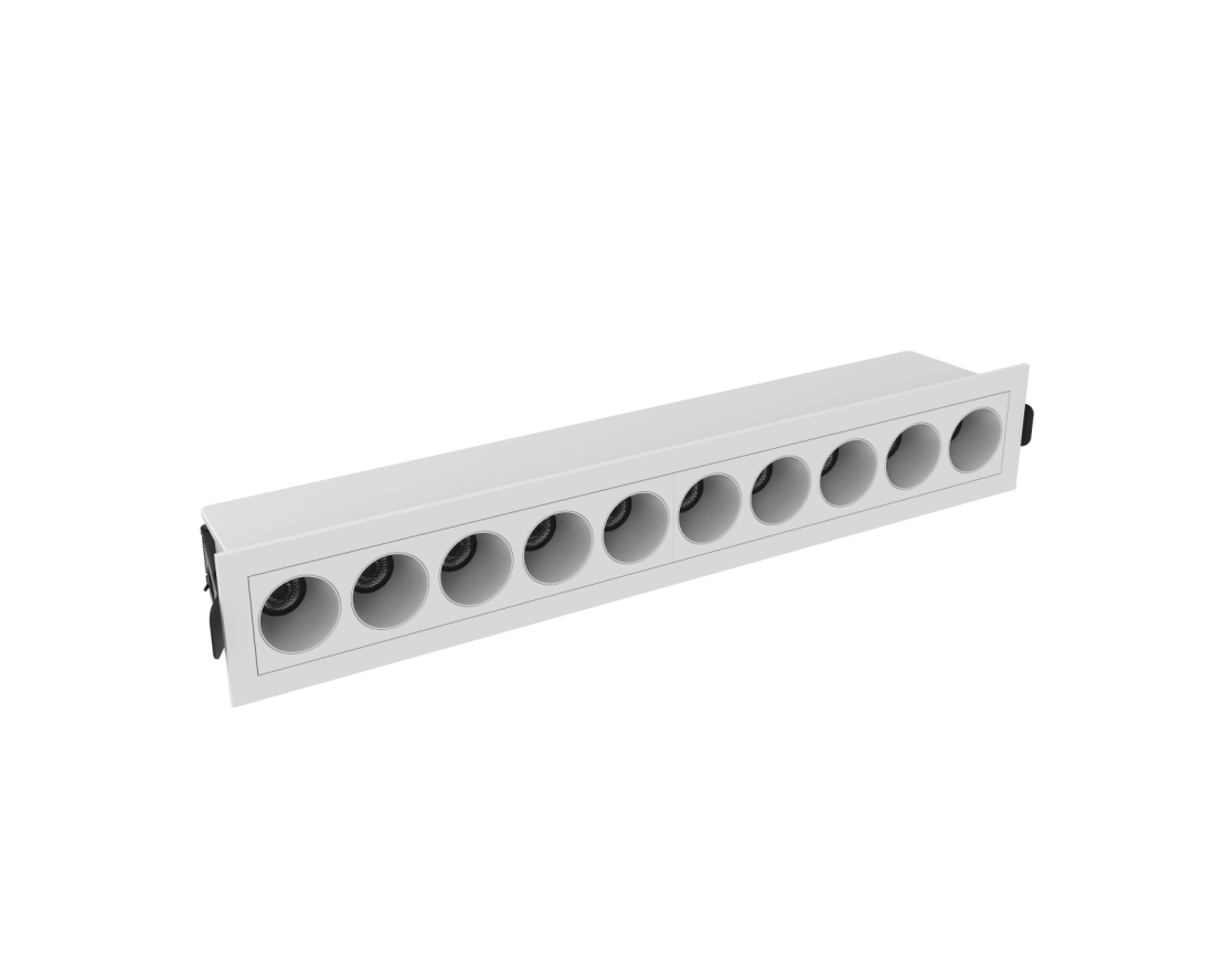 Embutido Alpertone Vision Downlight 20 watts IRC90 Branco Bivolt 285x46x52mm
