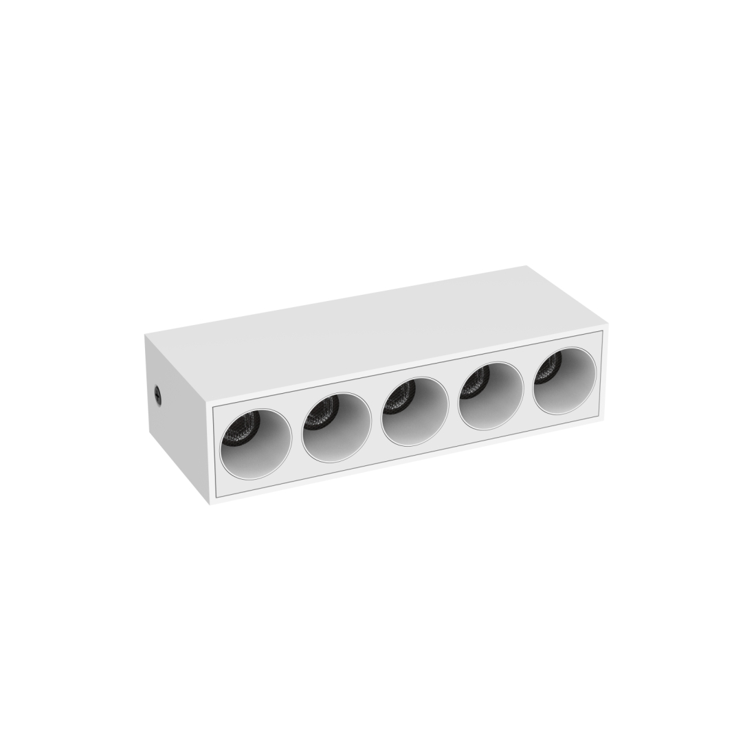 Spot Sobrepor Alpertone Vision Downlight 10 watts IRC90 Branco Bivolt 137x86x37mm