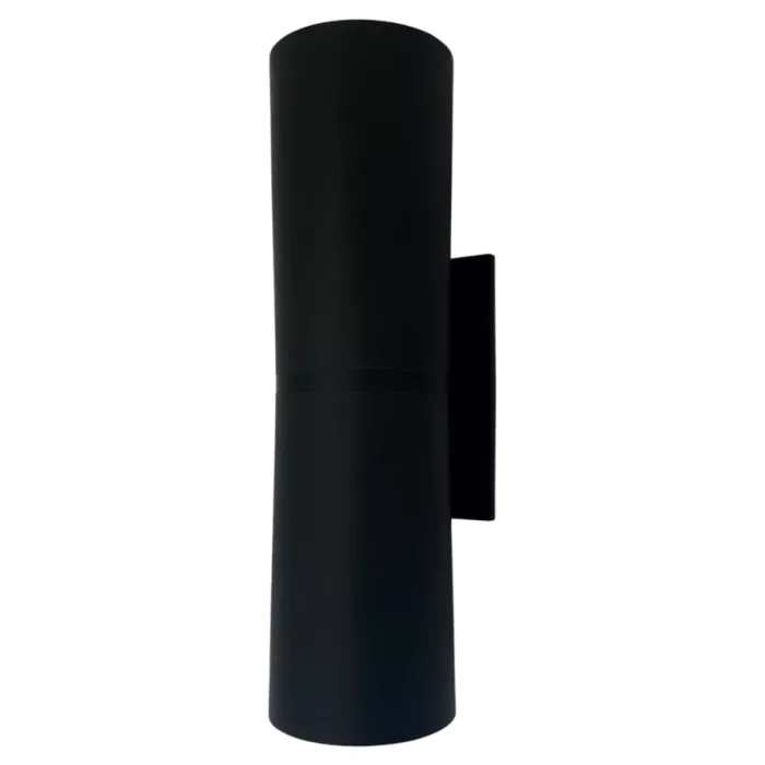 Arandela Moon Monaco 2 Fachos Preto Externo 2L MR16 ou MR11 260x80x72mm 1080925 