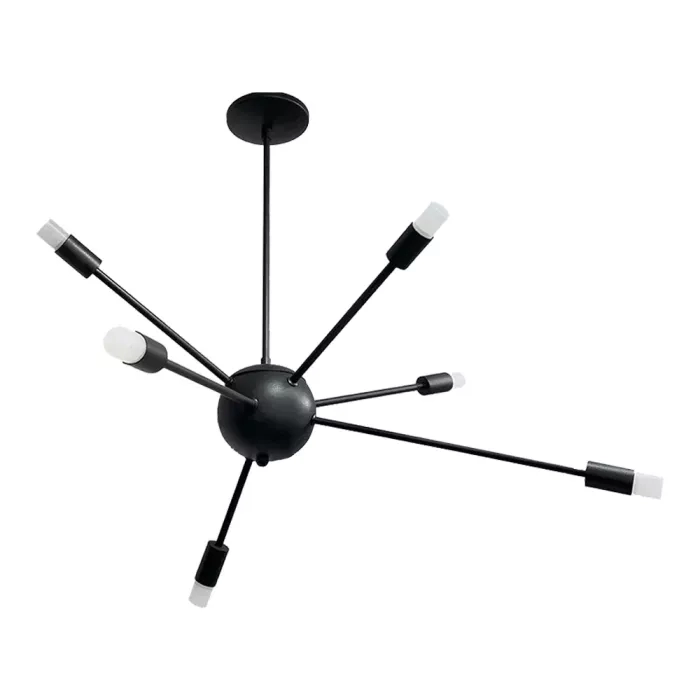 Pendente Usina Sideral Sputnik Alumínio 30 watts 4000K Ø730X620mm 19720/6LED