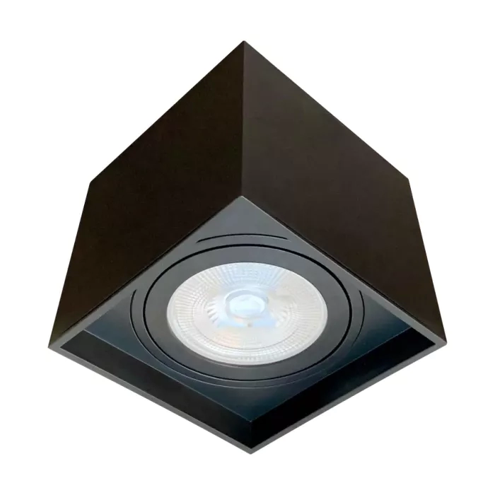 Plafon Sobrepor Moon Box PAR30 Preto 140x155x155mm 1060826