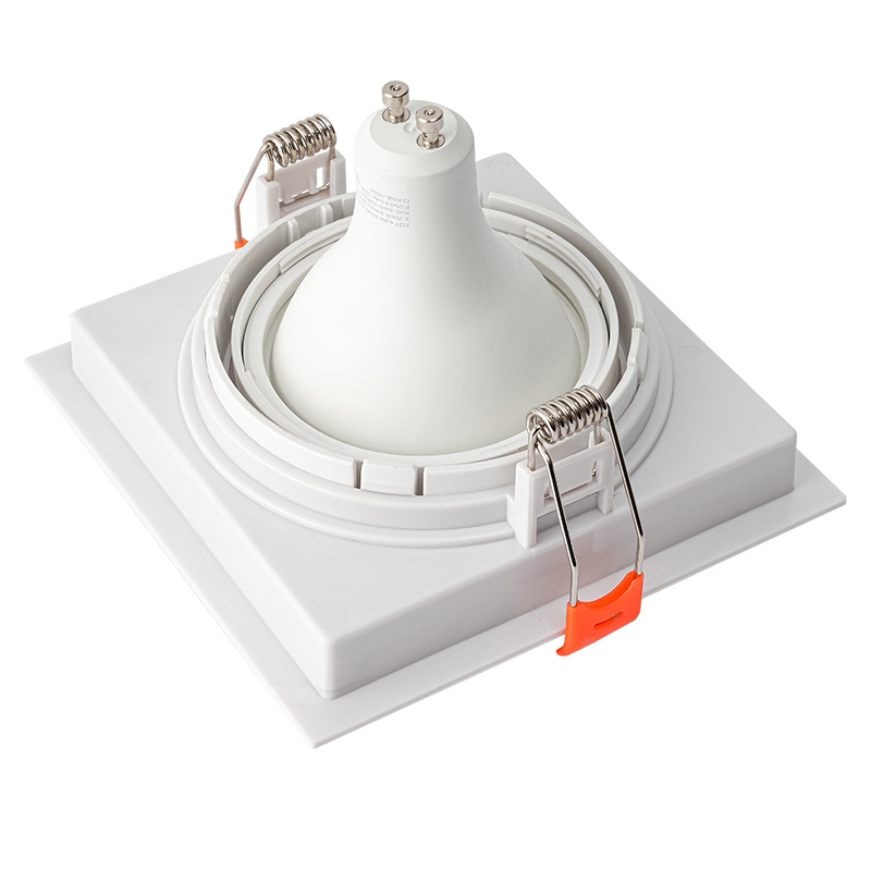 Spot Embutir Nordecor Loyo 1L AR70 Branco 120x120x15mm 6834