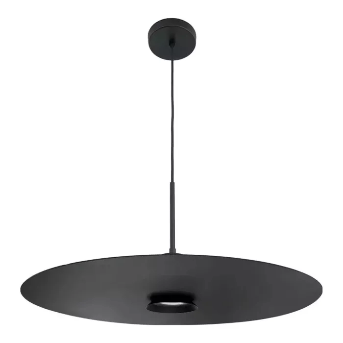 Pendente Usina Tule Alumínio 1L MR16 Ø600x249mm 25118/60