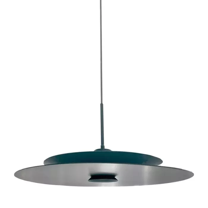 Pendente Usina Tule Alumínio 1L MR16 Ø600x249mm 25124/60