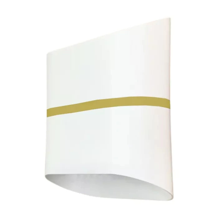 Arandela Moon Sofia Branco com Ouro 1L G9 135x85x70mm 1080945 