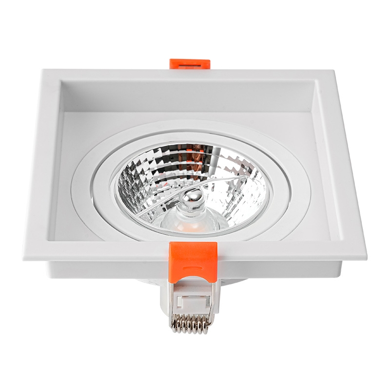 Spot Embutir Nordecor Loyo 1L AR70 Branco 120x120x15mm 6834