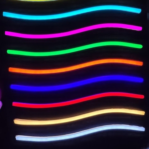 Neon Flex IP67 Alpertone Âmbar 7,4w/mt 12V 120 leds/mt 6x12mm (Rolo 25 metros) 014812-25