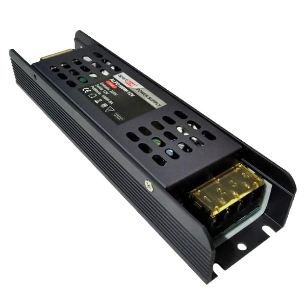 Fonte 12V Slim Alpertone Dimerizável Dali 8,33A 100 watts IP20 220V 195x48x28mm 02092