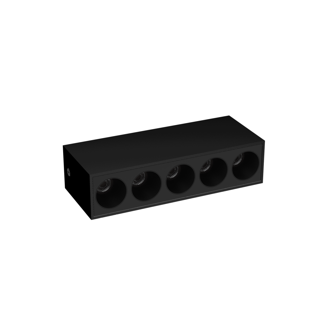 Spot Sobrepor Alpertone Vision Downlight 10 watts IRC90 Preto Bivolt 137x86x37mm