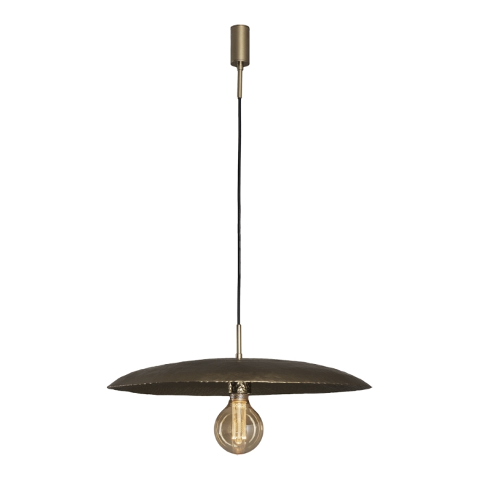 Pendente Usina Disco Cabo Rayon por Waldir Junior 1L E27 Ø500X60mm 51050