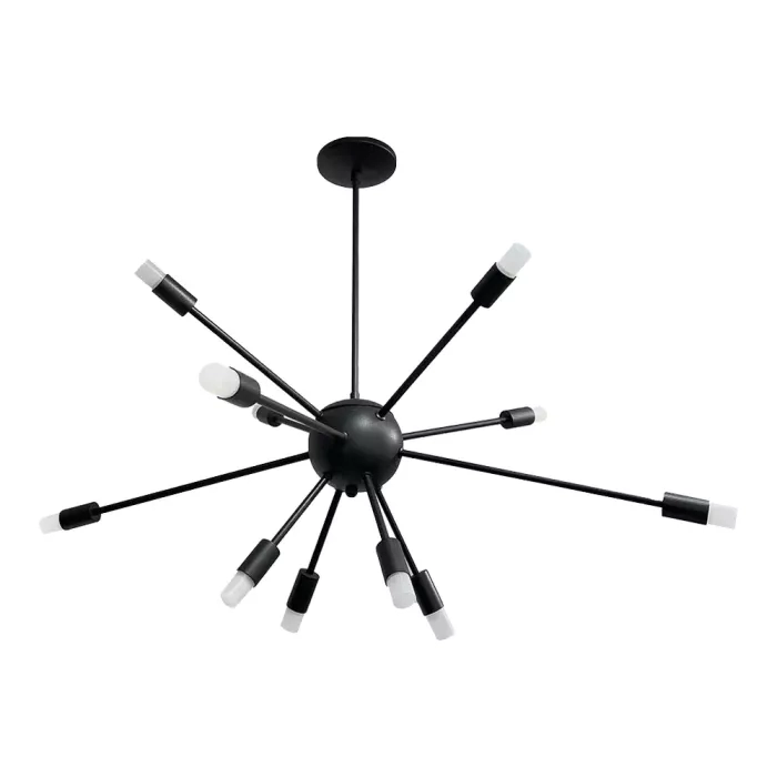 Pendente Usina Sideral Alumínio 60 watts 4000K Ø869X661mm 19720/12LED