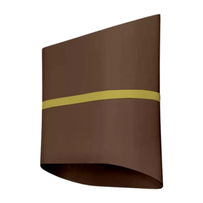 Arandela Moon Sofia Marrom com Ouro 1L G9 135x85x70mm 1080947 