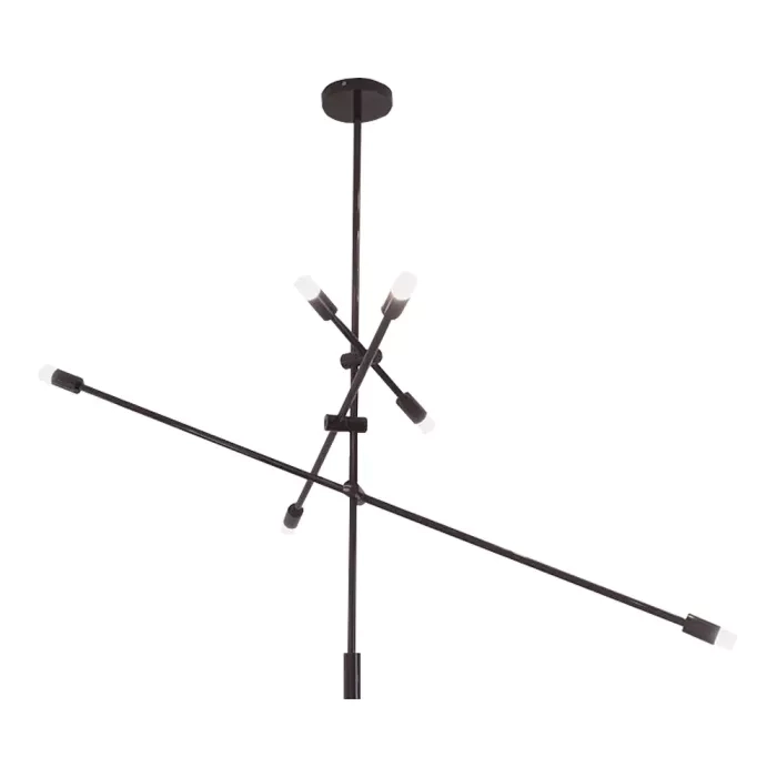 Pendente Usina Cross Haste Fixa 30 watts 3000K Ø110X1217mm 19740/6LED3