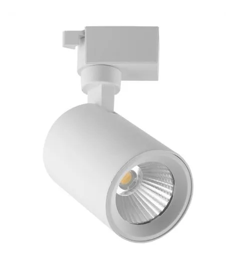 Spot para Trilho Opus LED 10 watts 4000K Branco Bivolt Ø69x100mm OPS 36816