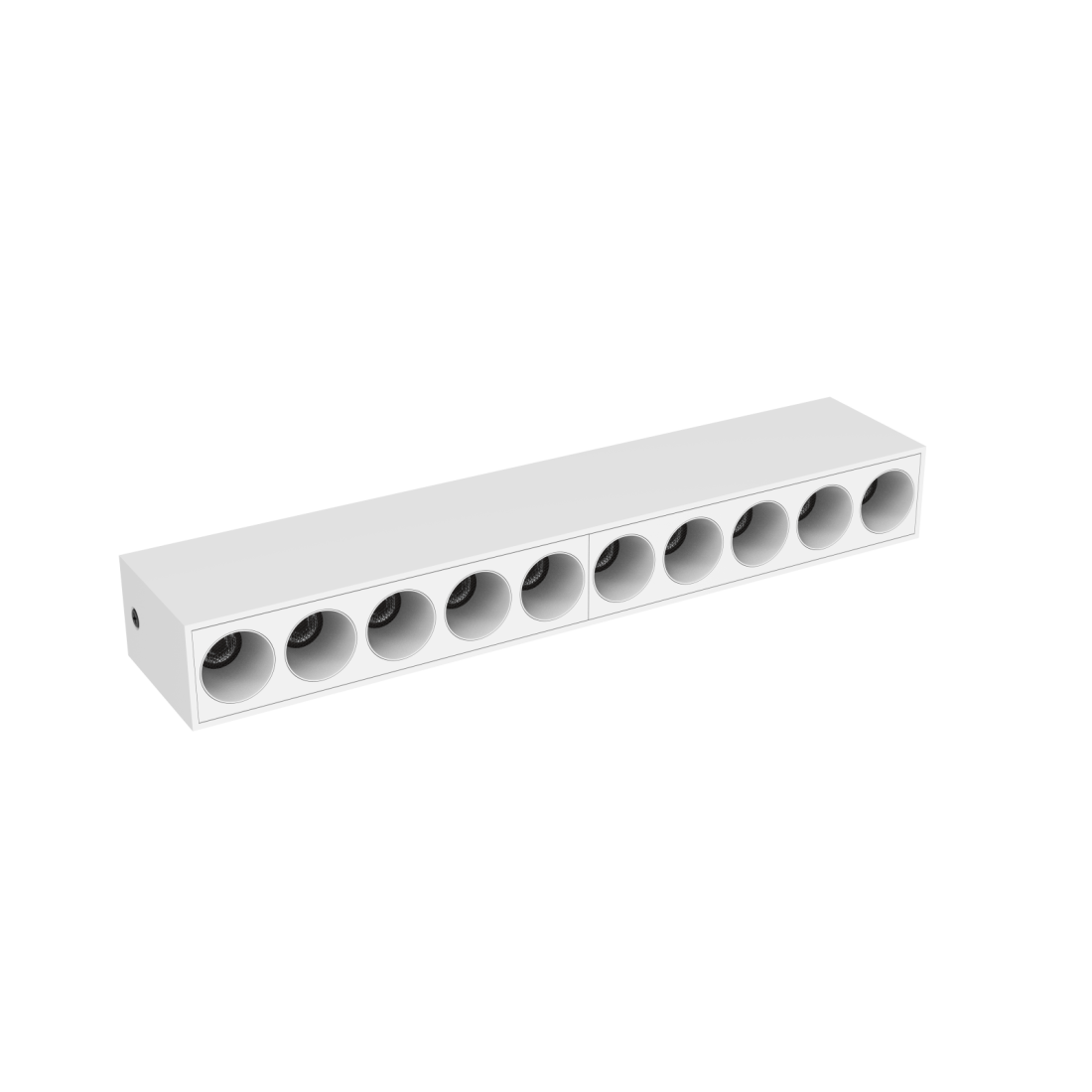 Spot Sobrepor Alpertone Vision Downlight 20 watts IRC90 Branco Bivolt 270x86x37mm