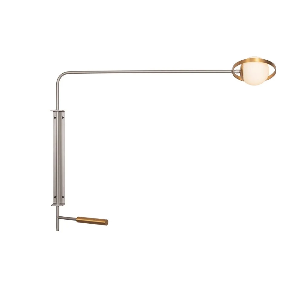 Arandela Usina Viga por Leo Shehtman 1L G9 1000X180X700mm 50035/1 