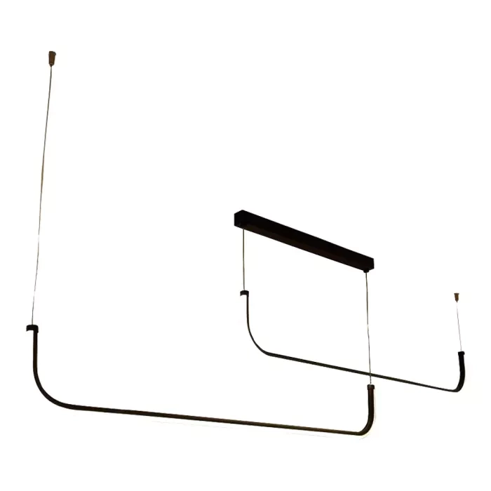 Pendente Usina Hook Dupla Indireta 30 watts Bivolt 1500x18x150mm 19792/1500LED