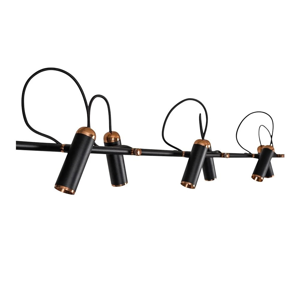 Pendente Usina Dallas por Leo Shehtman 4L MR16 975X125X270mm 50085/4