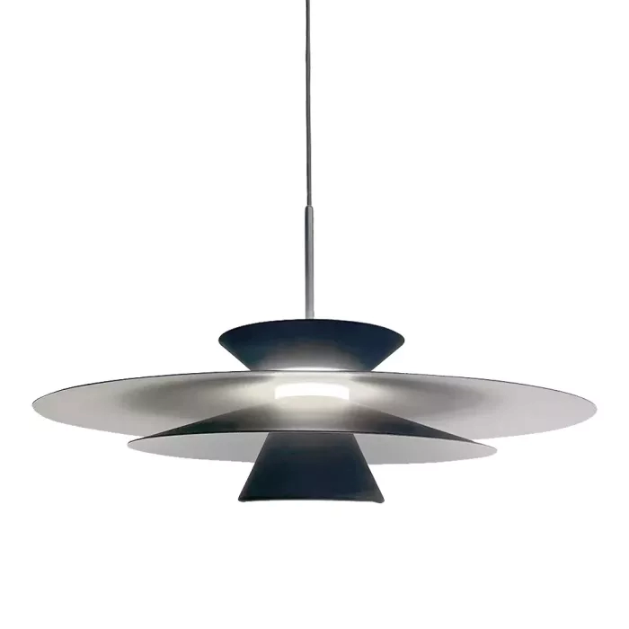 Pendente Usina Tule LED Alumínio 26,5 watts Bivolt Ø500X300mm 19800/50LED