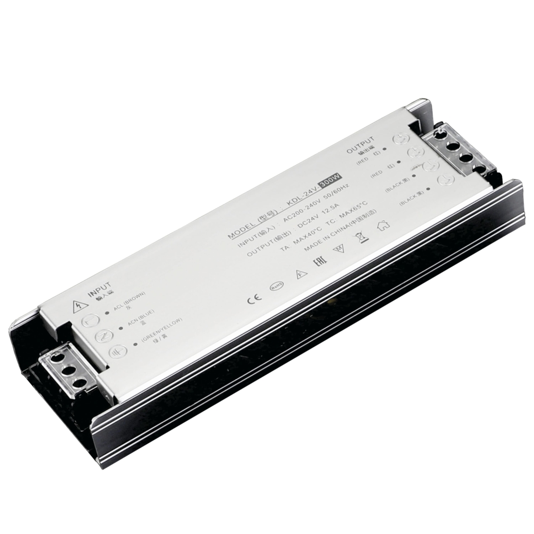 Fonte 12V Energy Alpertone 25A 300 watts IP20 Bivolt 30x50x188mm 011307