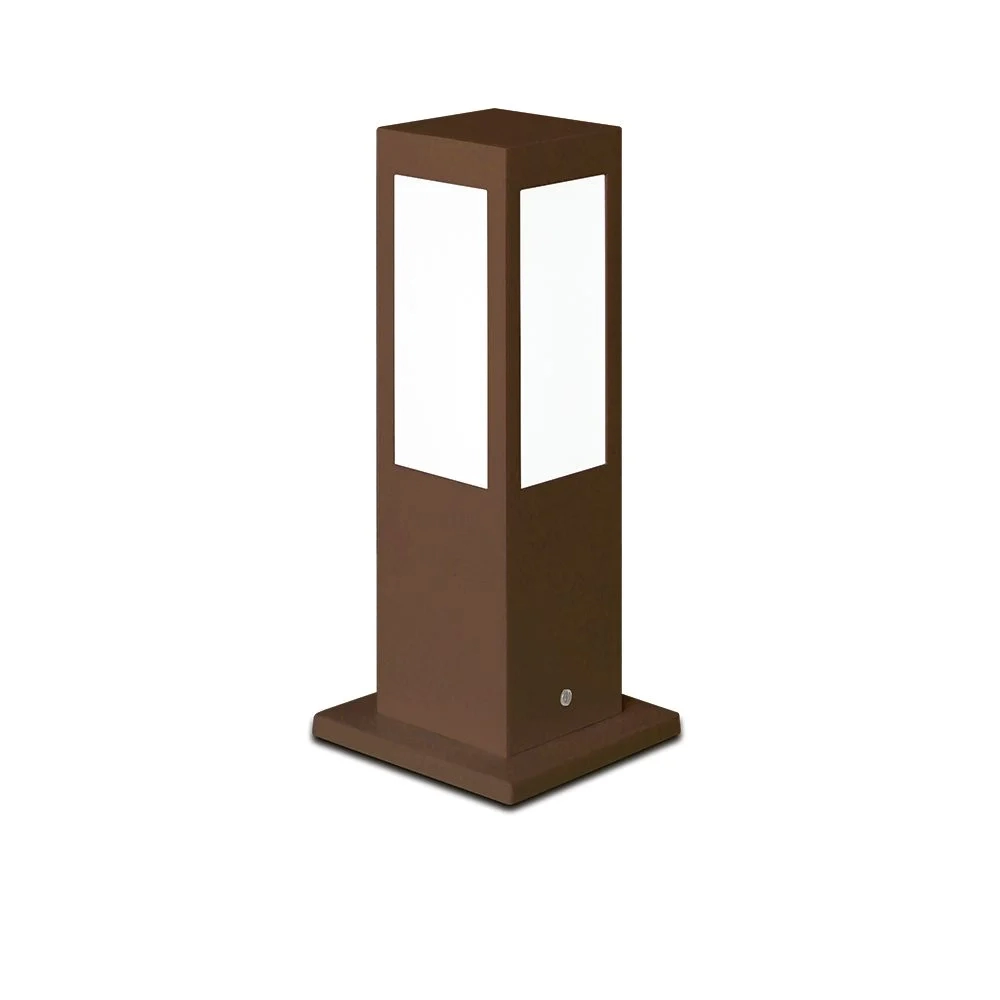 Poste Jardim Usina Alberino 1L E27 115X115X300mm 5510/30