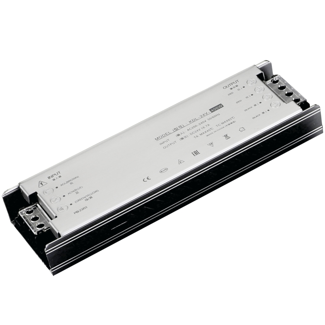 Fonte 12V Energy Alpertone 33,3A 400 watts IP20 Bivolt 30x50x201mm 011243