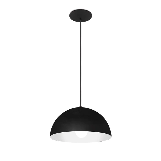 Pendente Usina Balon Sem Difusor 1L E27 Ø400X200mm 116015/40