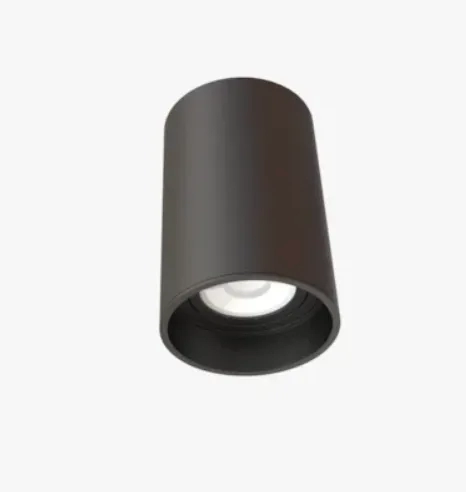 Spot Sobrepor Moon Tube Redondo Preto 1L PAR30 1061777