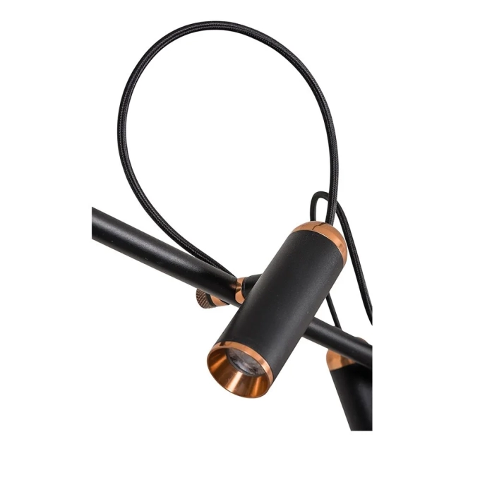 Pendente Usina Dallas por Leo Shehtman 4L MR16 975X125X270mm 50085/4
