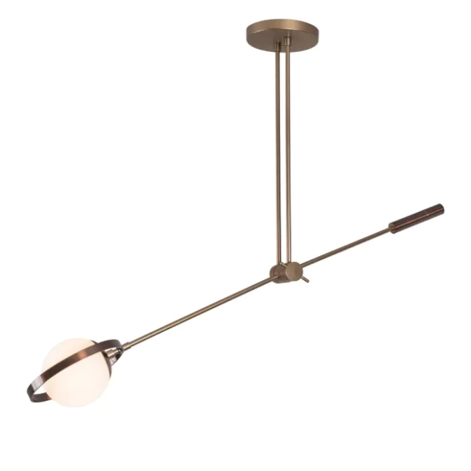 Pendente Usina Viga por Leo Shehtman 1L G9 180X900X470mm 50060/1