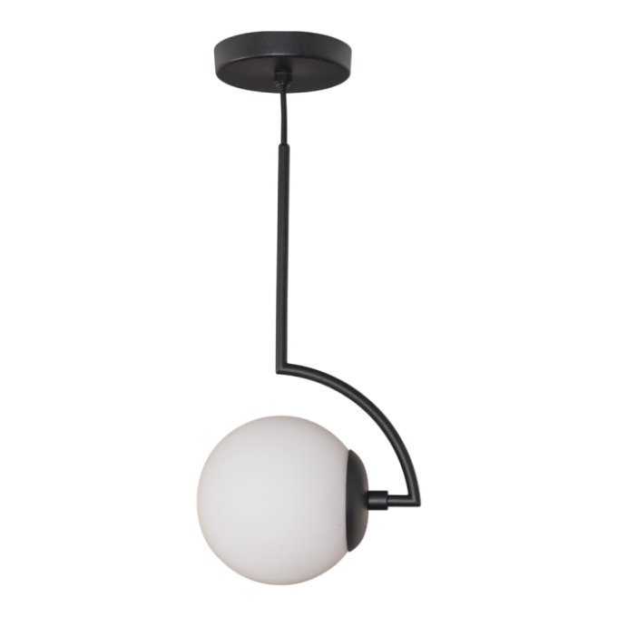 Pendente Usina Allen 1L E27 Globo de Ø200mm 200X256X428mm 25000/20