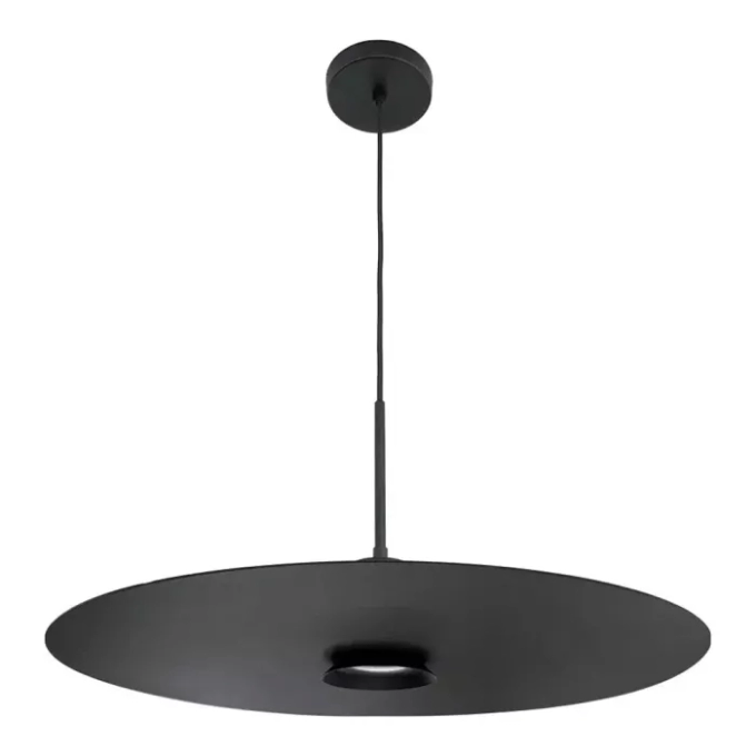 Pendente Usina Tule Alumínio 1L MR16 Ø500x249mm 25118/50