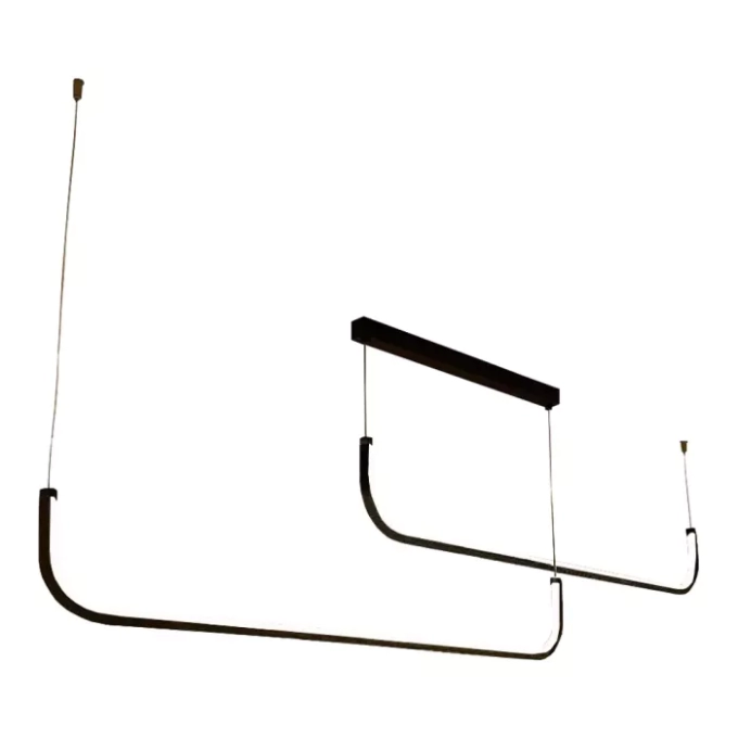 Pendente Usina Hook Dupla Direta 30 watts Bivolt 1500x18x150mm 19794/1500LED