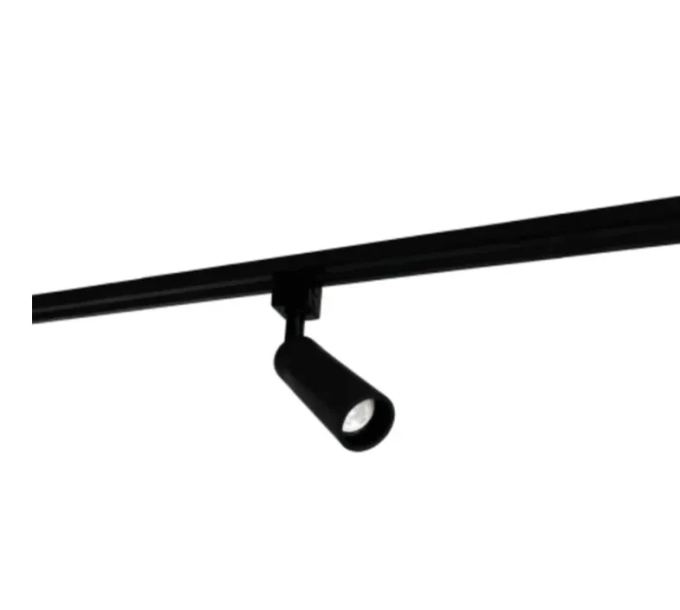 Spot para Trilho Moon Tube Preto MR16 (Dicróica) Ø60x115mm 1011155